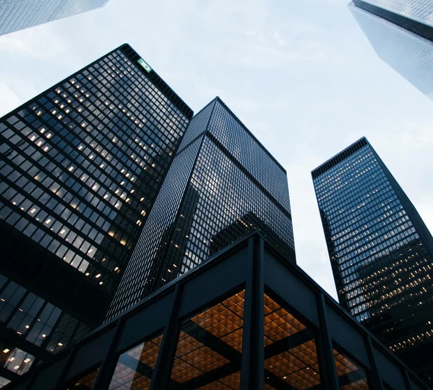 Modern law firm architecture representing the foundation of Law Lion